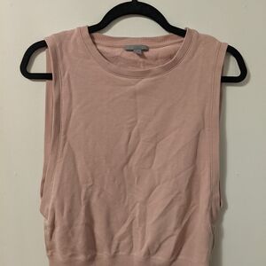 Women's Pink Sleeveless Top